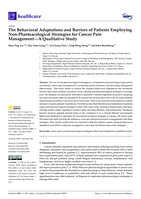 The Behavioral Adaptations and Barriers of Patients Employing Non-Pharmacological Strategies for Cancer Pain Management—A Qualitative Study