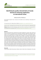 Identifying key quality characteristics of woody biomass for bioenergy application: an international review