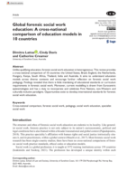 Global forensic social work education: A cross-national comparison of education models in 10 countries