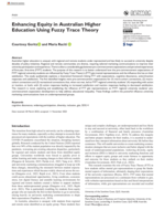 Enhancing Equity in Australian Higher Education Using Fuzzy Trace Theory
