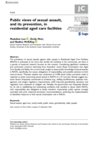 Public views of sexual assault, and its prevention, in residential aged care facilities