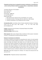 Preoperative Warming Versus no Preoperative Warming for Maintenance of Normothermia in Women Receiving Intrathecal Morphine for Cesarean Delivery: A Single-Blinded, Randomized Controlled Trial
