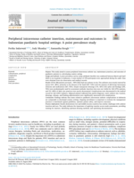 Peripheral intravenous catheter insertion, maintenance and outcomes in Indonesian paediatric hospital settings: A point prevalence study