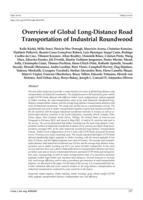 Overview of Global Long-Distance Road Transportation of Industrial Roundwood