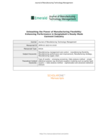 Unleashing the Power of Manufacturing Flexibility: Enhancing Performance in Bangladesh’s Ready-Made Garment Industry