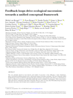 Feedback loops drive ecological succession: towards a unified conceptual framework