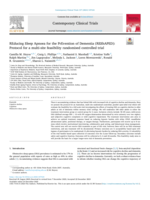 REducing Sleep Apnoea for the PrEvention of Dementia (REShAPED): Protocol for a multi-site feasibility randomised controlled trial