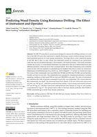 Predicting Wood Density Using Resistance Drilling: The Effect of Instrument and Operator