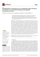 Identification of Acetomycin as an Antifungal Agent Produced by Termite Gut-Associated Streptomycetes against Pyrrhoderma noxium