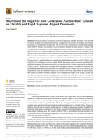 Analysis of the Impact of New Generation Narrow-Body Aircraft on Flexible and Rigid Regional Airport Pavements