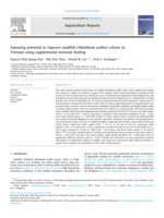 Assessing potential to improve sandfish (Holothuria scabra) culture in Vietnam using supplemental seaweed feeding