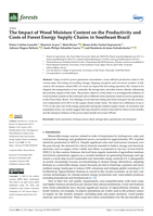 The Impact of Wood Moisture Content on the Productivity and Costs of Forest Energy Supply Chains in Southeast Brazil