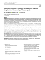 Investigating the Impacts of Compulsive Sexual Behaviours on Women Using Descriptive Phenomenology: A Research Agenda
